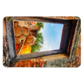 隠遁仏アユタヤ マグネット (横)