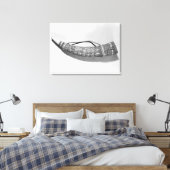 隠遁者 キャンバスプリント (インサイチュ (寝室))