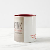 隠顕インキのマグ ツートーンマグカップ (中央)