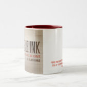 隠顕インキのマグ ツートーンマグカップ (中央)