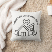 隣に住んでくれたらいいのに クッション (ブランケット)