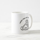 隣に住んでくれたらいいのに コーヒーマグカップ (正面右)