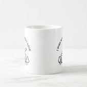 隣に住んでくれたらいいのに コーヒーマグカップ (中央)