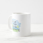 隣のマグカップに住んでほしい コーヒーマグカップ (正面左)