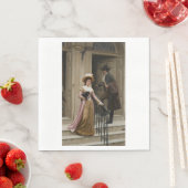 隣の家(浮気カップル) (美しい) スタンダードランチョンナプキン (インサイチュ)