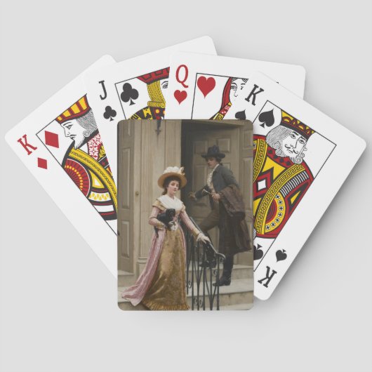 隣の家（浮気カップル） (美しい) トランプ (裏面)