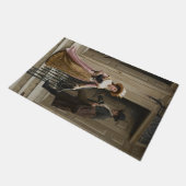 隣の家（浮気カップル） (美しい) ドアマット (アングル)