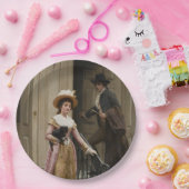 隣の家（浮気カップル） (美しい) ペーパープレート (パーティー)