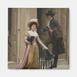 隣の家（浮気カップル） (美しい) マグネット