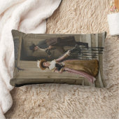 隣の家(浮気カップル) (美しい) ランバークッション (ブランケット)