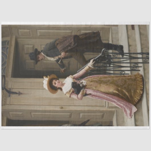 隣の家（浮気カップル） (美しい) 薄葉紙 (正面)