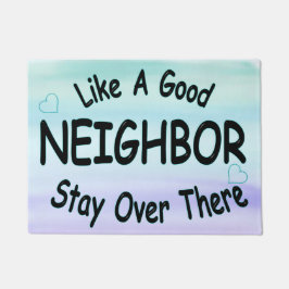 隣り合いみたいにそこに泊まること ドアマット