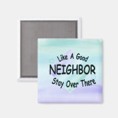 隣り合いみたいにそこに泊まること マグネット (正面/裏面)