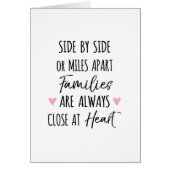 隣り合う、またはマイル離れたファミリが近いハート (正面)