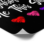 隣人お気に入りのが与えこのおもしろい ポスター (角)