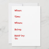 隣人が集まる招待状カスタマイズ, 招待状 (裏面)