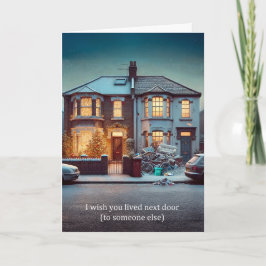 隣人ではないクリスマスグリーティングカード2024 シーズンカード