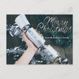 隣人のためのパーソナライズされたメリークリスマスカード ポストカード