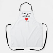 隣人のエプロンを愛しなさい エプロン (正面)