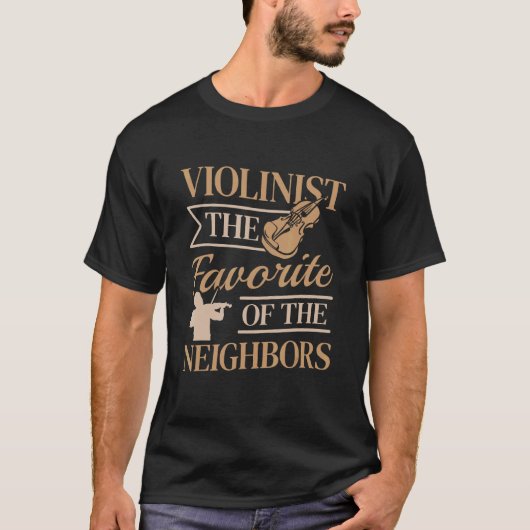 隣人のバイオお気に入りのリン奏者 Tシャツ (正面)