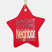 隣人の並外 セラミックオーナメント (左)