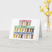 隣人へ最高ののハッピーバースデー カード (黄色い花)