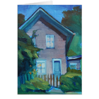 隣人または自家所有者のための幸せで新しい家カード