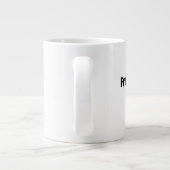 隣人をダグ…自由なアドバイス...$1 ジャンボコーヒーマグカップ (裏面)