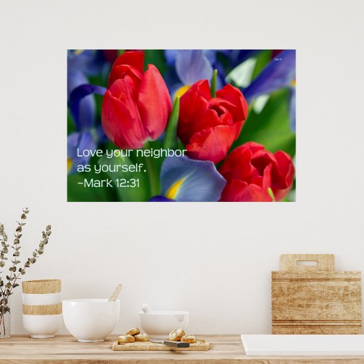 隣人を愛せよ ポスター (キッチン)