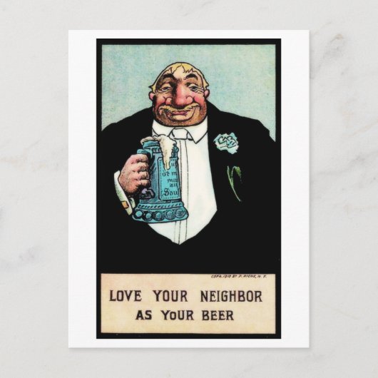 隣人を愛せよ ポストカード (正面)