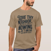 隣人を愛せよ Tシャツ (正面)