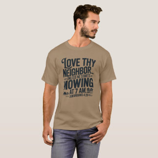 隣人を愛せよ Tシャツ