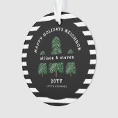 隣人最高のは絶えエレガントず松の木 オーナメント (正面)