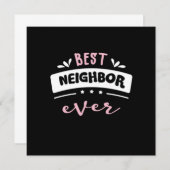 隣人最高のエバーギフトアイディア 招待状 (正面/裏面)