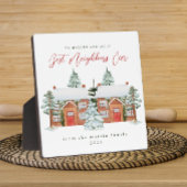 隣人最高の家のクリスマス図解入りの、写真付きのは フォトプラーク