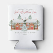 隣人最高の家のクリスマス図解入りの、写真付きのは 缶クーラー (裏面)