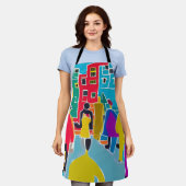 隣人 エプロン (着用した状態)