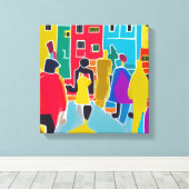 隣人 キャンバスプリント (インサイチュ (ウッドフロア))