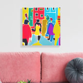 隣人 キャンバスプリント (インサイチュ (リビング))