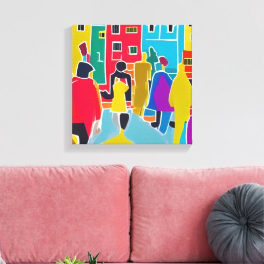 隣人 キャンバスプリント (インサイチュ (リビング))