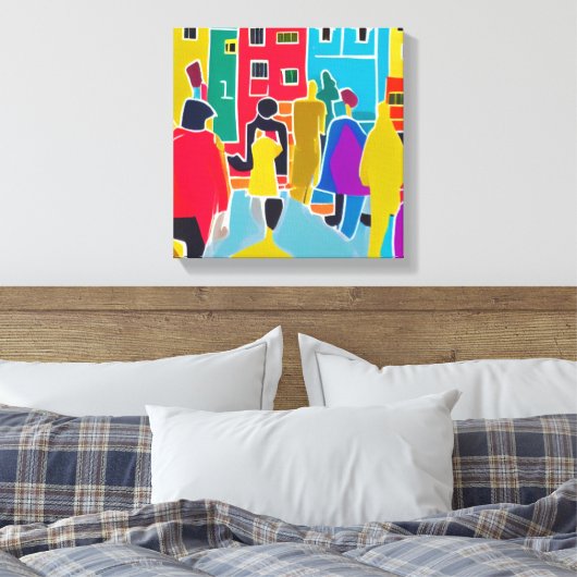 隣人 キャンバスプリント (インサイチュ (寝室))