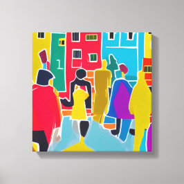 隣人 キャンバスプリント