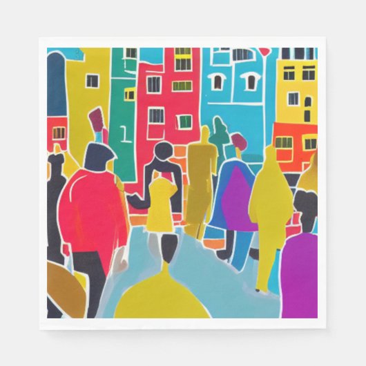 隣人 スタンダードランチョンナプキン (正面)