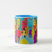 隣人 ツートーンマグカップ (中央)