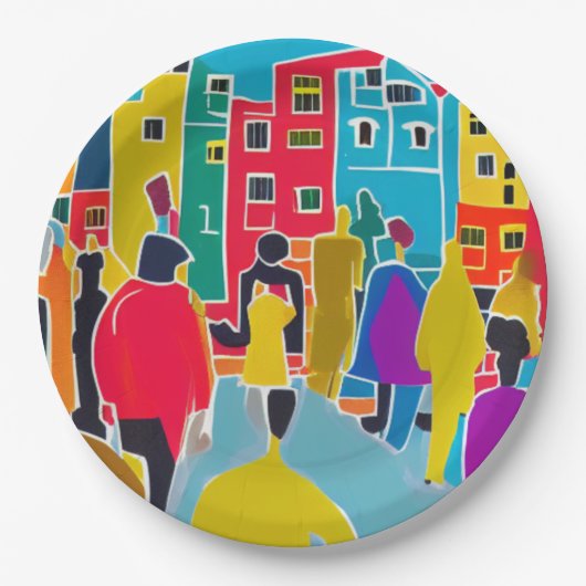 隣人 ペーパープレート (正面)