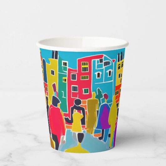 隣人 紙コップ (左)