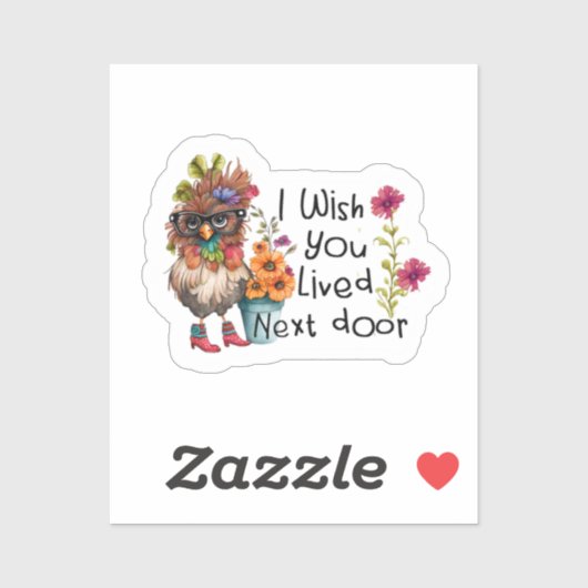 隣家の鶏を飼ってくれたらよかったのに シール (シート)