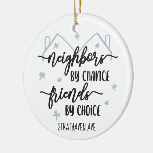 隣接クリスマスツリーオーナメントギフトカスタム セラミックオーナメント (左)