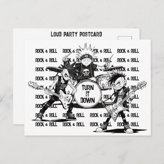 隣接フレンドリールータの過剰なノイズ減らメッセージ ポストカード (正面/裏面)