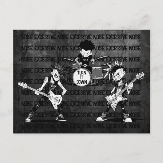 隣接フレンドリー側メモの過剰なノイズの苦情 ポストカード (正面)